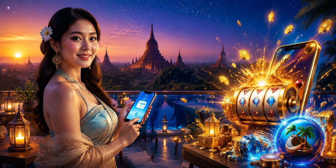 Bagan slot game with pagoda background
